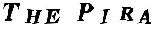 Font : Stegosaurus-HeavyItalic Custom Text : The Pirate Way Test your own text here Click to download or to view this font on a tshirt that can be custom printed in Bali