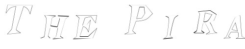 Font : StegosaurusOutline-Italic Custom Text : The Pirate Way Test your own text here Click to download or to view this font on a tshirt that can be custom printed in Bali