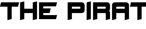 Font : Stellar-Kombat Custom Text : The Pirate Way Test your own text here Click to download or to view this font on a tshirt that can be custom printed in Bali