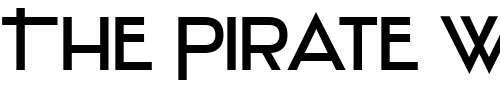 Font : Stentiga Custom Text : The Pirate Way Test your own text here Click to download or to view this font on a tshirt that can be custom printed in Bali