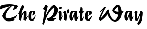 Font : Stentor_Becker Custom Text : The Pirate Way Test your own text here Click to download or to view this font on a tshirt that can be custom printed in Bali