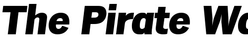 Font : StephenBecker-Heavy-Italic Custom Text : The Pirate Way Test your own text here Click to download or to view this font on a tshirt that can be custom printed in Bali