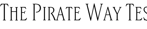 Font : SteppITC-LightSC-xPDF Custom Text : The Pirate Way Test your own text here Click to download or to view this font on a tshirt that can be custom printed in Bali