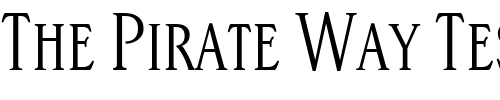 Font : SteppITC-MediumSC-xPDF Custom Text : The Pirate Way Test your own text here Click to download or to view this font on a tshirt that can be custom printed in Bali