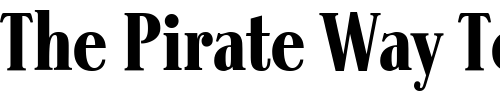 Font : SteppITC-Ultra-xPDF Custom Text : The Pirate Way Test your own text here Click to download or to view this font on a tshirt that can be custom printed in Bali