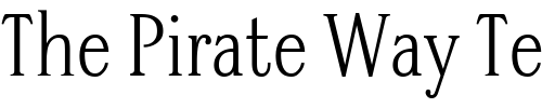Font : SteppITCStd-Medium-xPDF Custom Text : The Pirate Way Test your own text here Click to download or to view this font on a tshirt that can be custom printed in Bali