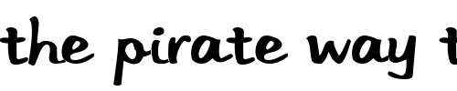 Font : Stereo-Hifi Custom Text : The Pirate Way Test your own text here Click to download or to view this font on a tshirt that can be custom printed in Bali