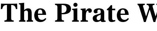 Font : Sterling-SSi-Bold Custom Text : The Pirate Way Test your own text here Click to download or to view this font on a tshirt that can be custom printed in Bali