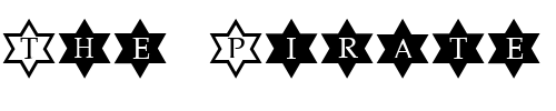 Font : Sternschnuppe Custom Text : The Pirate Way Test your own text here Click to download or to view this font on a tshirt that can be custom printed in Bali