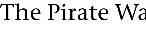 Font : Stone-Serif-OS-ITC-TT-Medium Custom Text : The Pirate Way Test your own text here Click to download or to view this font on a tshirt that can be custom printed in Bali