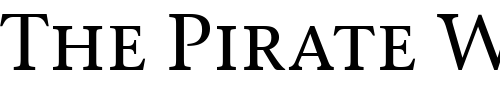 Font : Stone-Serif-SC-ITC-TT-Medium Custom Text : The Pirate Way Test your own text here Click to download or to view this font on a tshirt that can be custom printed in Bali