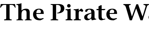 Font : Stone-Serif-Sem-OS-ITCTT-Semi Custom Text : The Pirate Way Test your own text here Click to download or to view this font on a tshirt that can be custom printed in Bali