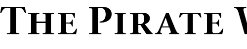Font : Stone-Serif-Sem-SC-ITC-TT-Semi Custom Text : The Pirate Way Test your own text here Click to download or to view this font on a tshirt that can be custom printed in Bali