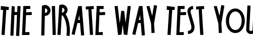 Font : StoneSoupNF Custom Text : The Pirate Way Test your own text here Click to download or to view this font on a tshirt that can be custom printed in Bali