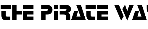 Font : StopD Custom Text : The Pirate Way Test your own text here Click to download or to view this font on a tshirt that can be custom printed in Bali