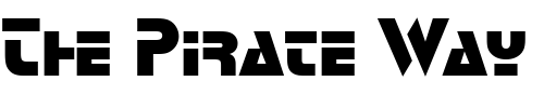 Font : StopSCD Custom Text : The Pirate Way Test your own text here Click to download or to view this font on a tshirt that can be custom printed in Bali
