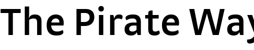 Font : StradaTF-SemiBold Custom Text : The Pirate Way Test your own text here Click to download or to view this font on a tshirt that can be custom printed in Bali