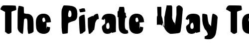Font : Strange-Brew Custom Text : The Pirate Way Test your own text here Click to download or to view this font on a tshirt that can be custom printed in Bali