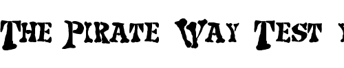 Font : Strange-world Custom Text : The Pirate Way Test your own text here Click to download or to view this font on a tshirt that can be custom printed in Bali