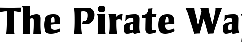 Font : Strayhorn-MT-Extra-Bold Custom Text : The Pirate Way Test your own text here Click to download or to view this font on a tshirt that can be custom printed in Bali