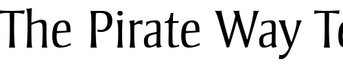 Font : Strayhorn-MT-Light Custom Text : The Pirate Way Test your own text here Click to download or to view this font on a tshirt that can be custom printed in Bali
