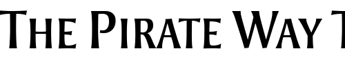 Font : Strayhorn-MT-SC Custom Text : The Pirate Way Test your own text here Click to download or to view this font on a tshirt that can be custom printed in Bali