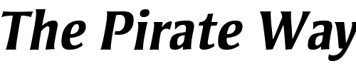 Font : StrayhornMT-Bold-Italic Custom Text : The Pirate Way Test your own text here Click to download or to view this font on a tshirt that can be custom printed in Bali