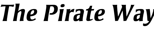 Font : StrayhornMT-BoldItalicOsF Custom Text : The Pirate Way Test your own text here Click to download or to view this font on a tshirt that can be custom printed in Bali