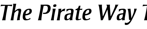 Font : StrayhornMT-Italic Custom Text : The Pirate Way Test your own text here Click to download or to view this font on a tshirt that can be custom printed in Bali