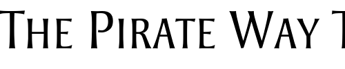 Font : StrayhornMT-LightSC Custom Text : The Pirate Way Test your own text here Click to download or to view this font on a tshirt that can be custom printed in Bali