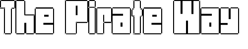 Font : Street-Block Custom Text : The Pirate Way Test your own text here Click to download or to view this font on a tshirt that can be custom printed in Bali