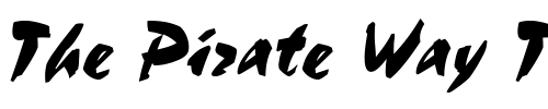 Font : Stucco-27-Italic Custom Text : The Pirate Way Test your own text here Click to download or to view this font on a tshirt that can be custom printed in Bali