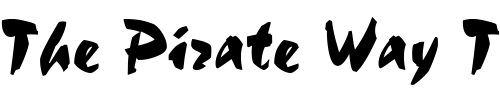 Font : Stucco-27-Normal Custom Text : The Pirate Way Test your own text here Click to download or to view this font on a tshirt that can be custom printed in Bali