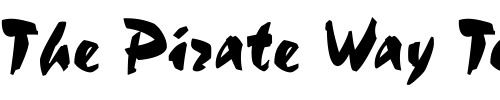 Font : Stucco-555 Custom Text : The Pirate Way Test your own text here Click to download or to view this font on a tshirt that can be custom printed in Bali