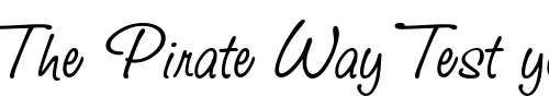 Font : Studio-Script-Alternate-Itc Custom Text : The Pirate Way Test your own text here Click to download or to view this font on a tshirt that can be custom printed in Bali
