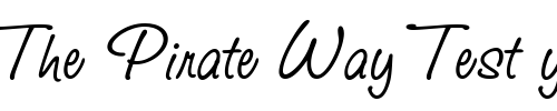 Font : Studio-Script-Alternative-ITC Custom Text : The Pirate Way Test your own text here Click to download or to view this font on a tshirt that can be custom printed in Bali