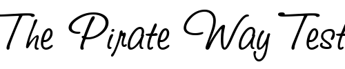 Font : StudioScriptICG Custom Text : The Pirate Way Test your own text here Click to download or to view this font on a tshirt that can be custom printed in Bali