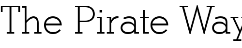 Font : Stymie-Light-BT Custom Text : The Pirate Way Test your own text here Click to download or to view this font on a tshirt that can be custom printed in Bali