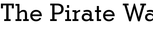 Font : Stymie-Medium-BT Custom Text : The Pirate Way Test your own text here Click to download or to view this font on a tshirt that can be custom printed in Bali