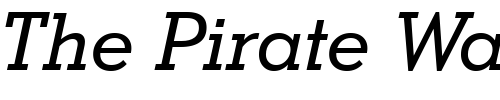 Font : Stymie-Medium-Italic-BT Custom Text : The Pirate Way Test your own text here Click to download or to view this font on a tshirt that can be custom printed in Bali
