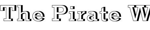 Font : StymieTMedRe1 Custom Text : The Pirate Way Test your own text here Click to download or to view this font on a tshirt that can be custom printed in Bali