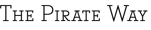 Font : Stymie_Becker_Caps_Light Custom Text : The Pirate Way Test your own text here Click to download or to view this font on a tshirt that can be custom printed in Bali