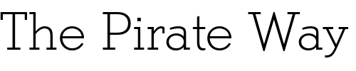 Font : Stymie_Becker_Light Custom Text : The Pirate Way Test your own text here Click to download or to view this font on a tshirt that can be custom printed in Bali