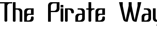 Font : Subatonik Custom Text : The Pirate Way Test your own text here Click to download or to view this font on a tshirt that can be custom printed in Bali