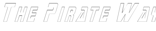 Font : SubmarineCondensedOutline Custom Text : The Pirate Way Test your own text here Click to download or to view this font on a tshirt that can be custom printed in Bali