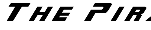 Font : SubmarineExtended Custom Text : The Pirate Way Test your own text here Click to download or to view this font on a tshirt that can be custom printed in Bali