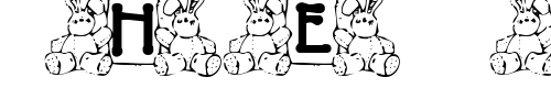 Font : Summer-s-Bunny-s Custom Text : The Pirate Way Test your own text here Click to download or to view this font on a tshirt that can be custom printed in Bali