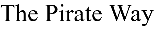 Font : Sunwalk-Logo Custom Text : The Pirate Way Test your own text here Click to download or to view this font on a tshirt that can be custom printed in Bali