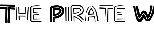 Font : SuperTiki Custom Text : The Pirate Way Test your own text here Click to download or to view this font on a tshirt that can be custom printed in Bali