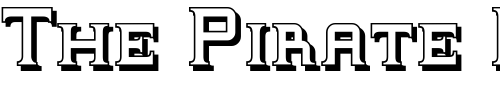 Font : Supremaganda-BTN-Shadow Custom Text : The Pirate Way Test your own text here Click to download or to view this font on a tshirt that can be custom printed in Bali
